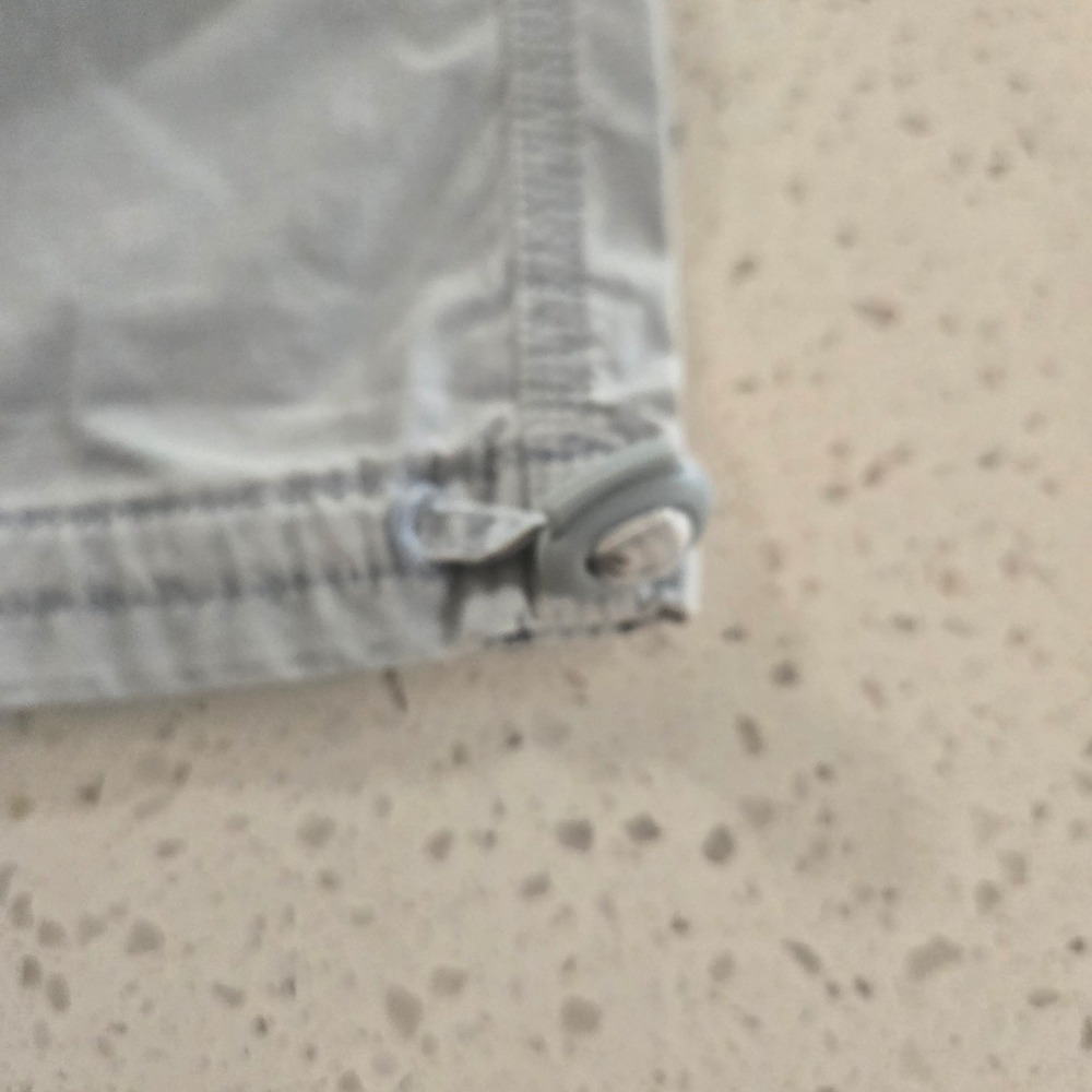 American Eagle Jogger Womans 31 Baggy Cargo Pants High Rise Stretch Blue NWT - Picture 9 of 9